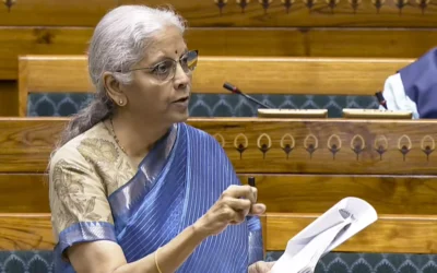 Finance Minister Nirmala Sitharaman introducing Corporate Laws Amendment Bill in Lok Sabha