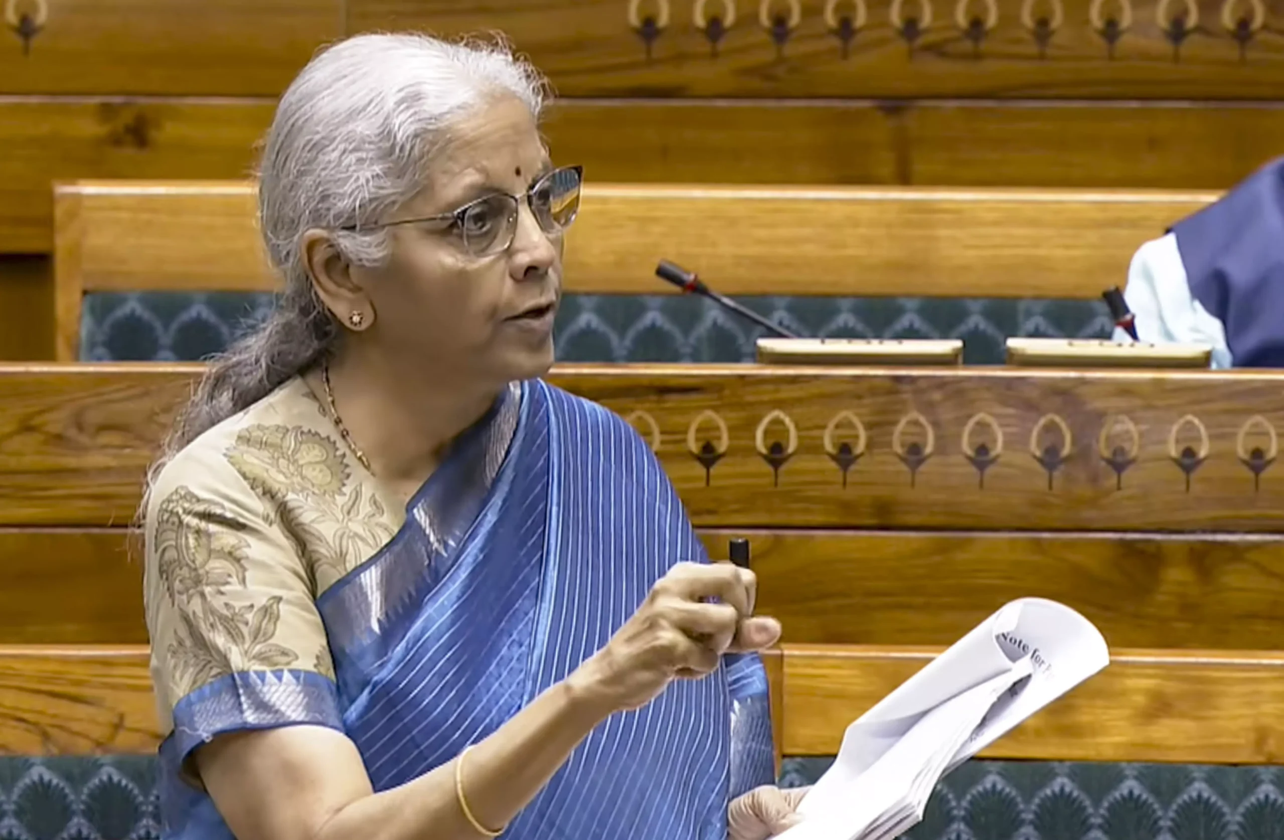 Finance Minister Nirmala Sitharaman introducing Corporate Laws Amendment Bill in Lok Sabha
