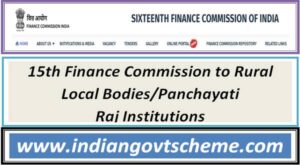 15th Finance Commission Record Fund Release to Rural Local Bodies — GK Notes Notes