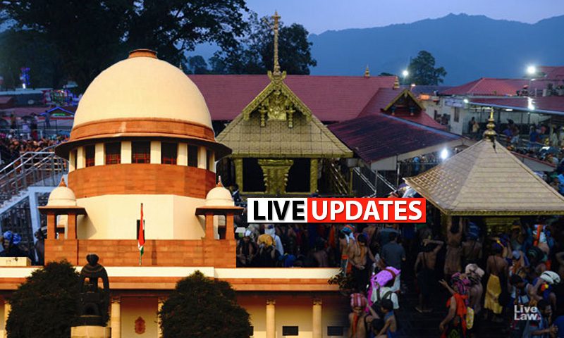 Supreme Court 9-judge bench hearing Sabarimala reference on religious freedom and temple control