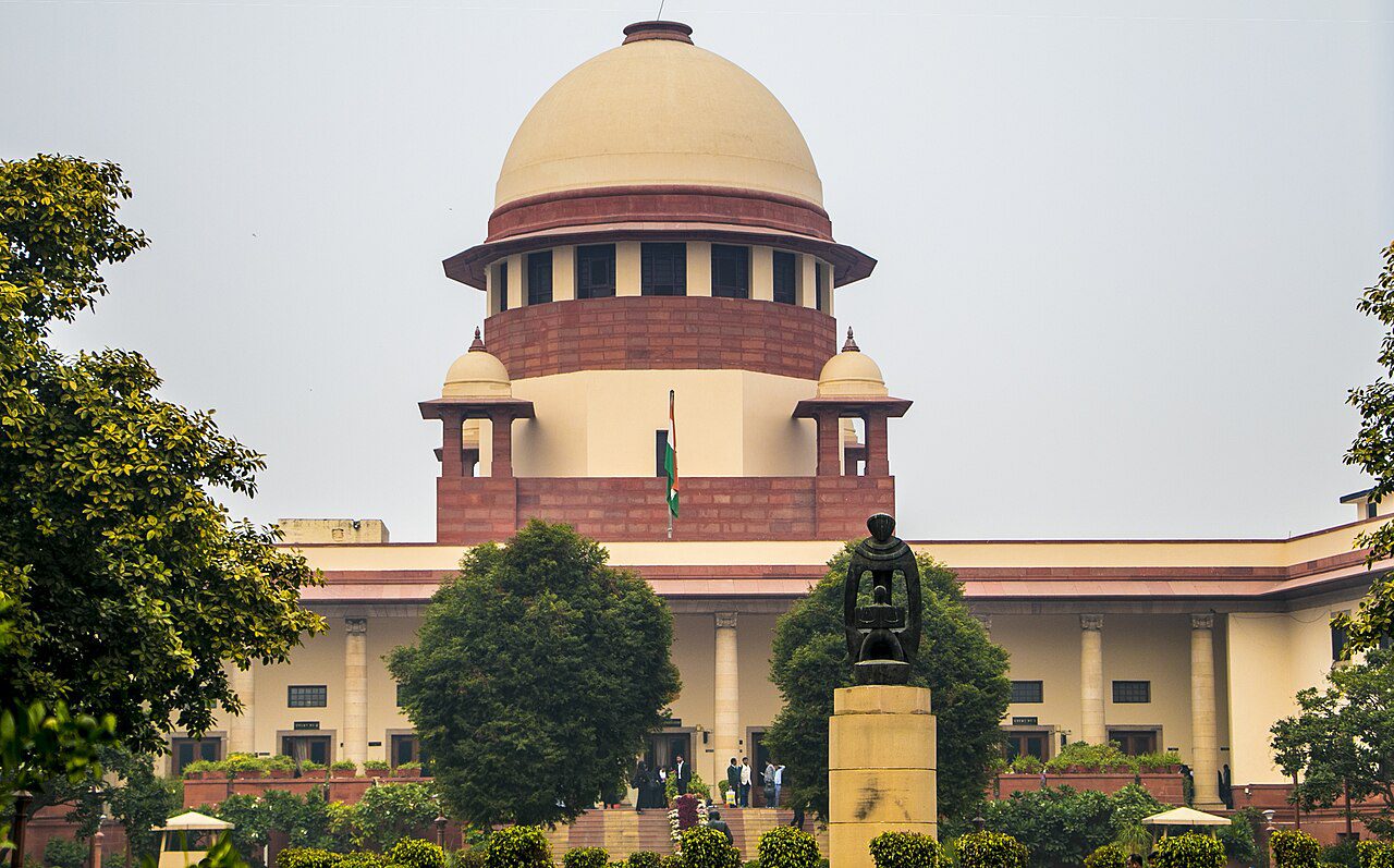 Supreme Court of India building exterior, New Delhi