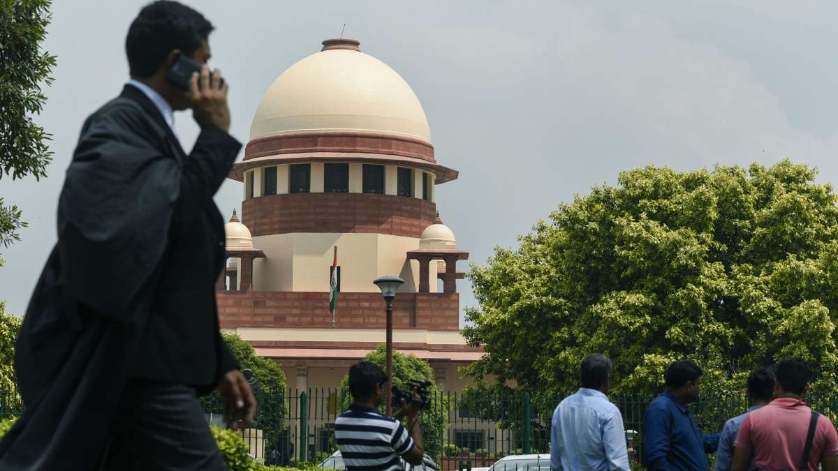 Supreme Court of India building - Malda violence judicial officers gherao case
