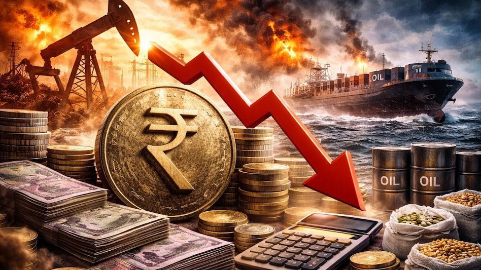 Rupee falls past 95 against US dollar — 4-year low (Source: BusinessToday)